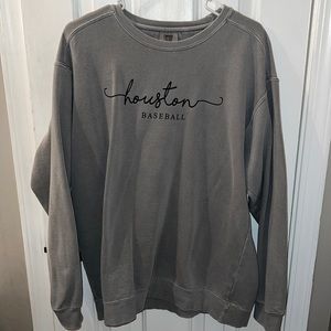 Houston Baseball Crewneck